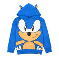 Bleu - Front - Sonic The Hedgehog - Sweat à capuche - Garçon