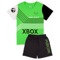Vert - Noir - Blanc - Front - Xbox - Ensemble de pyjama court - Garçon