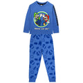 Bleu - Vert - Blanc - Front - Super Mario - Ensemble de pyjama - Garçon