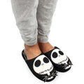 Noir - Blanc - Side - Nightmare Before Christmas - Chaussons - Femme