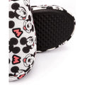 Blanc - Noir - Rose - Close up - Mickey Mouse - Chaussons - Femme