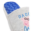 Gris - Bleu - Rose - Pack Shot - Peppa Pig - Chaussons DADDY - Homme