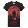Rouge vif - Noir - Front - Star Wars: Rogue One - T-shirt - Garçon