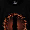 Noir - Orange - Back - The Lord Of The Rings - T-shirt MORDOR - Homme