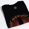 Noir - Orange - Side - The Lord Of The Rings - T-shirt MORDOR - Homme