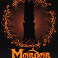 Noir - Orange - Lifestyle - The Lord Of The Rings - T-shirt MORDOR - Homme