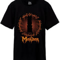 Noir - Orange - Front - The Lord Of The Rings - T-shirt MORDOR - Homme