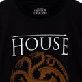 Noir - Orange foncé - Pack Shot - House Of The Dragon - T-shirt - Homme