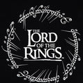 Noir - Blanc - Back - The Lord Of The Rings - T-shirt - Homme