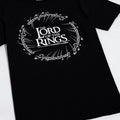 Noir - Blanc - Close up - The Lord Of The Rings - T-shirt - Homme