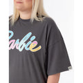 Gris - Side - Barbie - Robe t-shirt - Femme