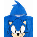 Bleu - Side - Sonic The Hedgehog - Poncho - Enfant