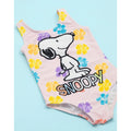 Rose - Blanc - Jaune - Side - Snoopy - Maillot de bain - Enfant