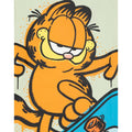 Vert pastel - Side - Garfield - T-shirt - Enfant