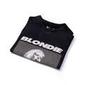 Noir - Blanc - Back - Blondie - T-shirt HURRY UP & WAIT - Adulte