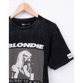 Noir - Blanc - Side - Blondie - T-shirt HURRY UP & WAIT - Adulte