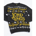 Noir - Back - The Lord Of The Rings - Pull - Adulte