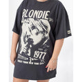 Gris charbon - Side - Blondie - Robe t-shirt - Femme
