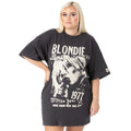 Gris charbon - Front - Blondie - Robe t-shirt - Femme