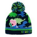 Bleu - Vert - Back - Peppa Pig - Ensemble bonnet et gants - Enfant