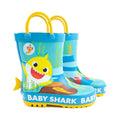Bleu - Jaune - Side - Baby Shark - Bottes de pluie - Enfant