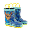 Bleu - Jaune - Front - Paw Patrol - Bottes de pluie - Garçon