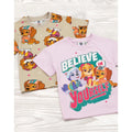 Violet pastel - Marron - Lifestyle - Paw Patrol - T-shirts BELIEVE IN YOURSELF - Fille