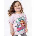 Violet pastel - Marron - Pack Shot - Paw Patrol - T-shirts BELIEVE IN YOURSELF - Fille