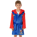 Rouge - Bleu - Close up - Super Mario - Robe de chambre - Enfant
