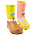 Jaune - Rose - Marron - Back - SpongeBob SquarePants - Bottes de pluie - Enfant