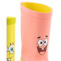 Jaune - Rose - Marron - Close up - SpongeBob SquarePants - Bottes de pluie - Enfant