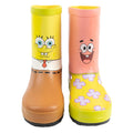 Jaune - Rose - Marron - Front - SpongeBob SquarePants - Bottes de pluie - Enfant
