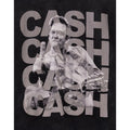 Noir - Side - Johnny Cash - T-shirt - Adulte