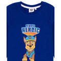 Bleu - Back - Paw Patrol - T-shirt ALWAYS HEROIC - Garçon