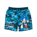 Bleu - Front - Sonic The Hedgehog - Short de bain - Garçon