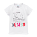 Blanc - Front - Dumbo - T-shirt - Fille