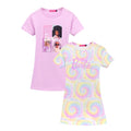 Multicolore - Front - Barbie - Robes t-shirt - Fille