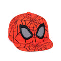 Rouge - Noir - Front - Spider-Man - Casquette ajustable - Garçon