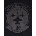Noir - Side - Top Gun: Maverick - T-shirt FIGHTER TOWN - Homme