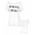 Blanc - Front - Blood Is The New Black - T-shirt LADY GAGA? - Femme