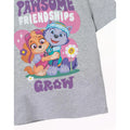 Gris - Lifestyle - Paw Patrol - T-shirt PAWSOME FRIENDSHIPS - Fille