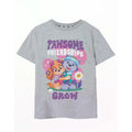 Gris - Front - Paw Patrol - T-shirt PAWSOME FRIENDSHIPS - Fille