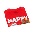 Rouge - Back - Garfield - T-shirt HAPPY CHRISTMAS - Homme