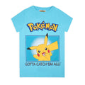 Bleu - Front - Pokemon - T-shirt GOTTA CATCH 'EM ALL! - Garçon