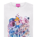 Blanc - Rose - Bleu - Back - Cinderella - T-shirt REALITY IS JUST A FAIRY TALE - Fille