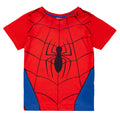Bleu - Rouge - Side - Spider-Man - Ensemble de pyjama court - Garçon