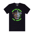 Noir - Front - Five Nights At Freddys - T-shirt ARE YOU READY FOR FREDDY - Garçon