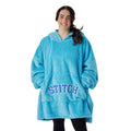 Bleu - Side - Lilo & Stitch - Sweat à capuche couverture - Femme