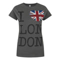 Charbon - Front - I Love London - T-shirt - Femme
