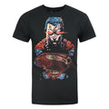 Noir - Front - Jack Of All Trades - T-shirt MAN OF STEEL HEAT VISION - Homme